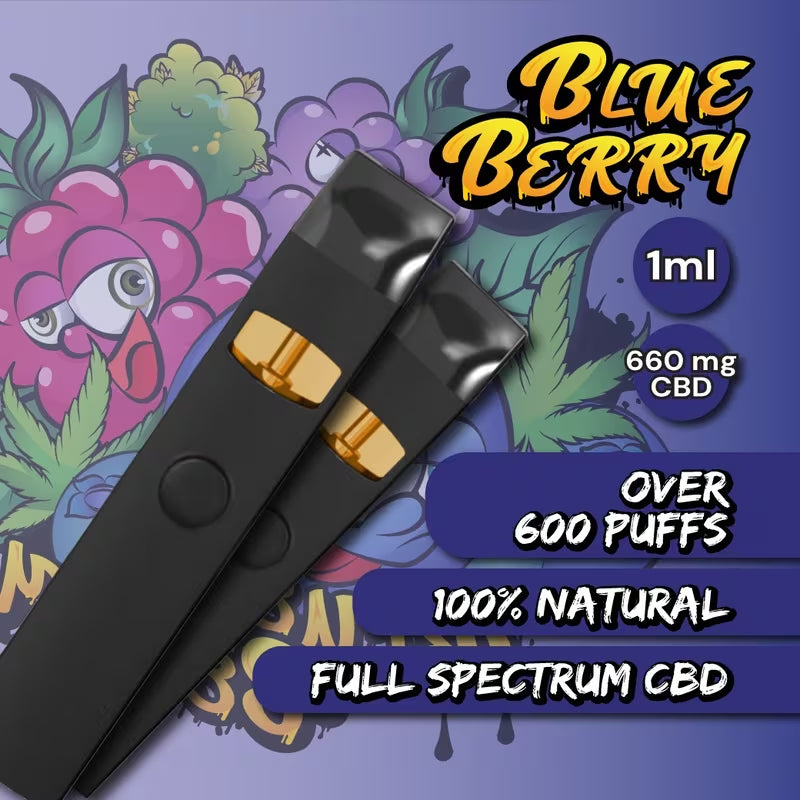 Vape CBD Plant Of Life Blue Berry 66%