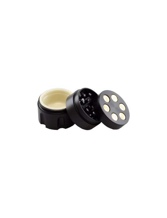 Grinder Revolver Negro 3 Partes