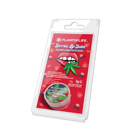Bálsamo Labial CBD & CBG Frutos Rojos - Madriz CBD