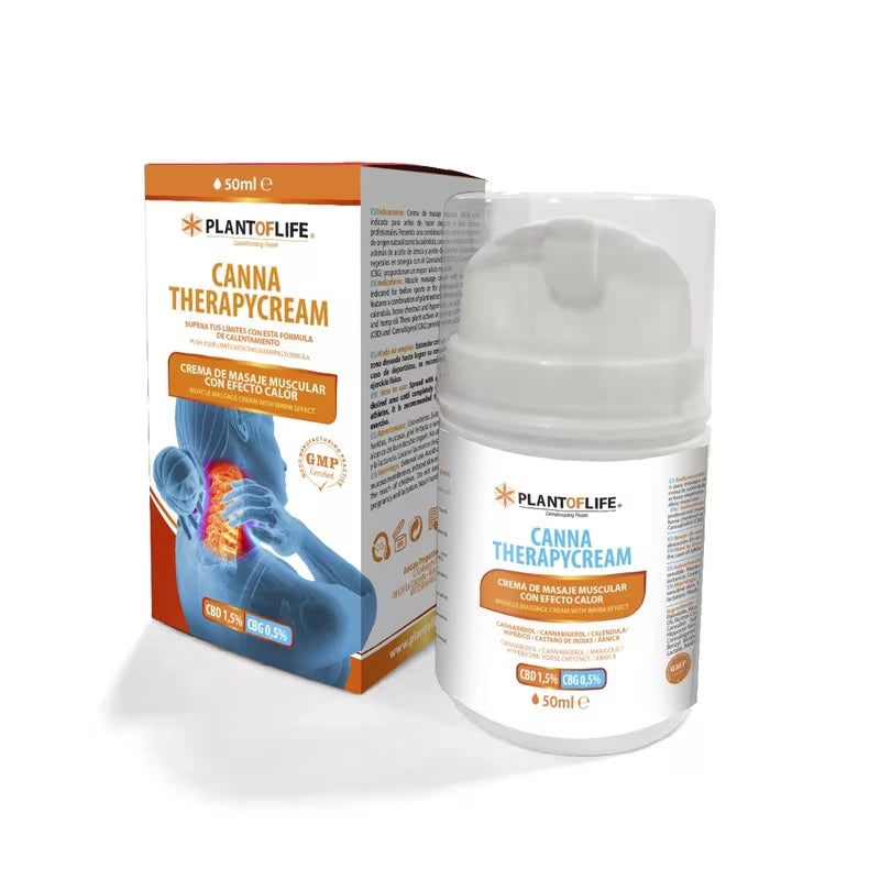 Canna Therapycream Crema Efecto Calor - Madriz CBD