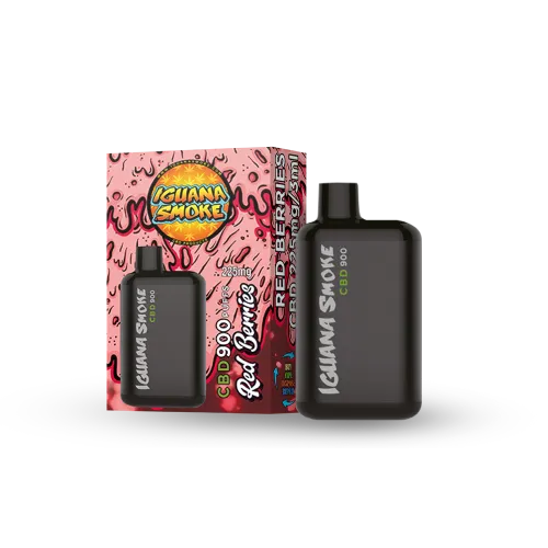 Vape CBD Iguana Smoke Red Berries