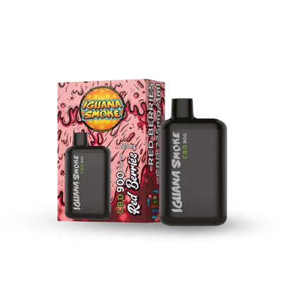 Vape CBD Iguana Smoke Red Berries