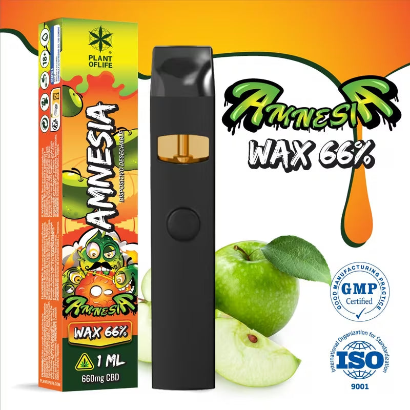 Vape CBD Plant Of Life Amnesia 66%