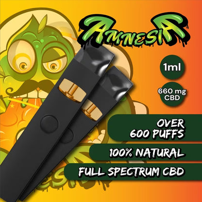 Vape CBD Plant Of Life Amnesia 66%