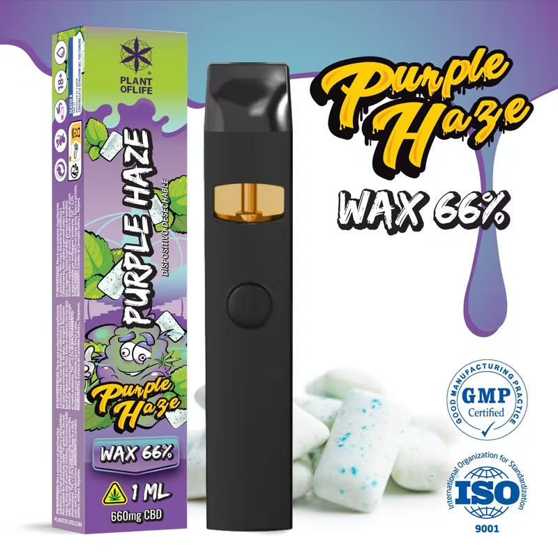 Vape CBD Plant Of Life Purple Haze 66%