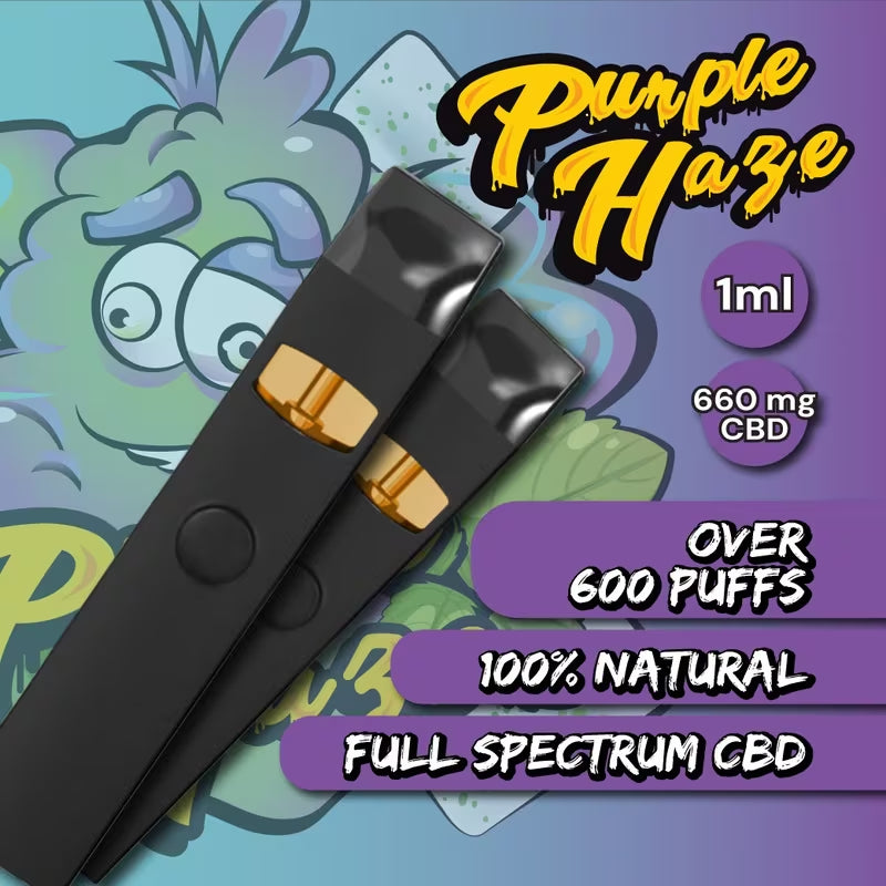 Vape CBD Plant Of Life Purple Haze 66%