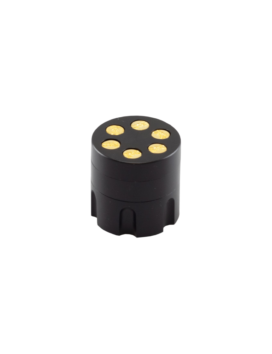 Grinder Revolver Negro 3 Partes