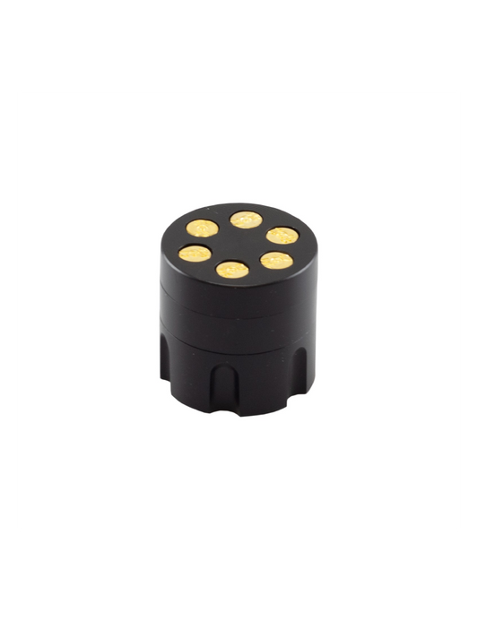 Grinder Revolver Negro 3 Partes