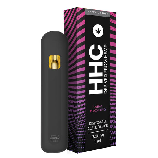 Vape HHC Happy Garden Sativa Peach Ring