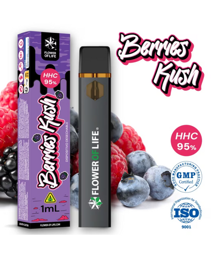 Vape HHC Plant Of Life Berries Kush