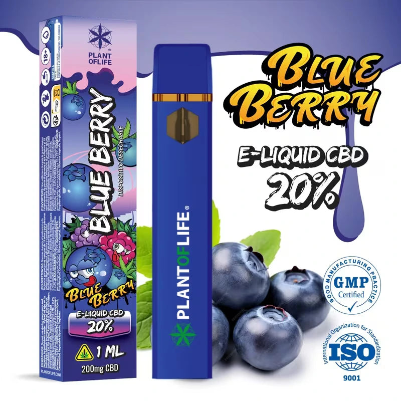 Vape CBD Plant Of Life Blue Berry