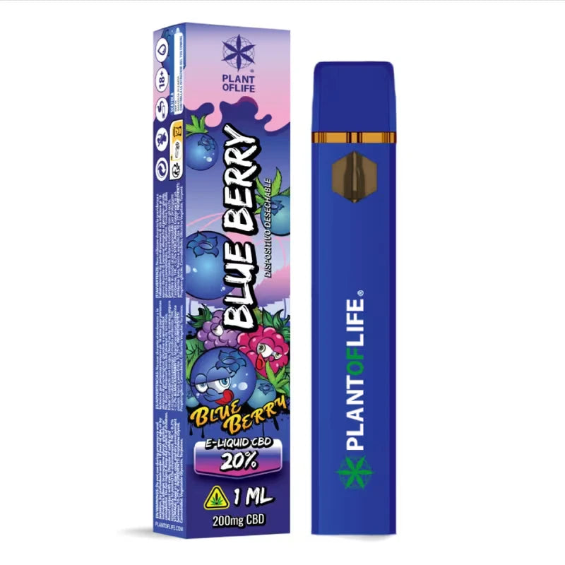 Vape CBD Plant Of Life Blue Berry